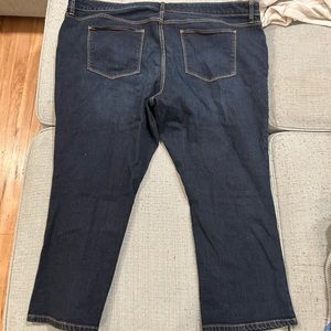 Old Navy Universal Thread Kick Boot Crop Jeans size 22W